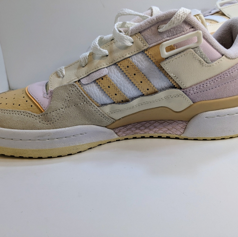 adidas Forum Exhibit Low 'Ecru Tint Halo Amber' GW6346 size 10.5 unisex - Picture 5 of 9